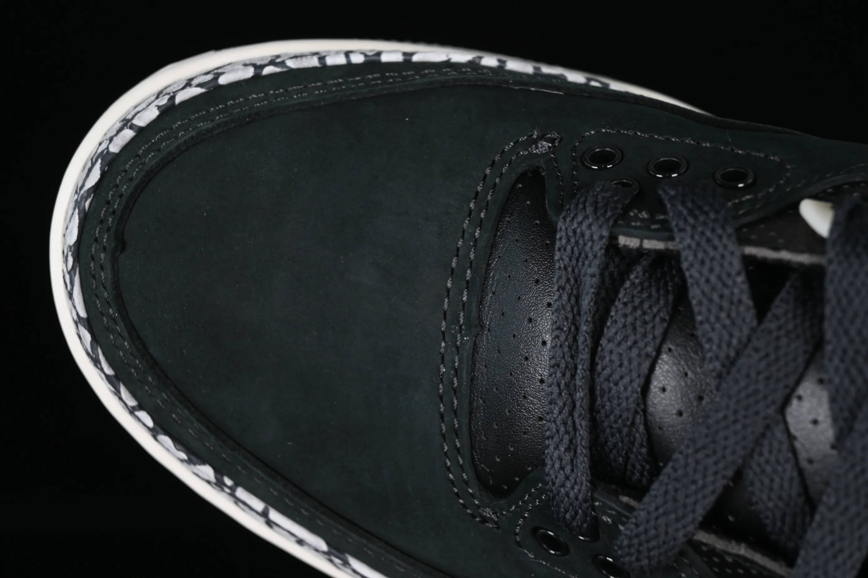 All categories Air Jordan Jordan series basketball shoes Air Jordan 3 foreign trade version Air Jordan 3 Retro "Off Noir" AJ3 Joe 3 old black cement CK9246-001